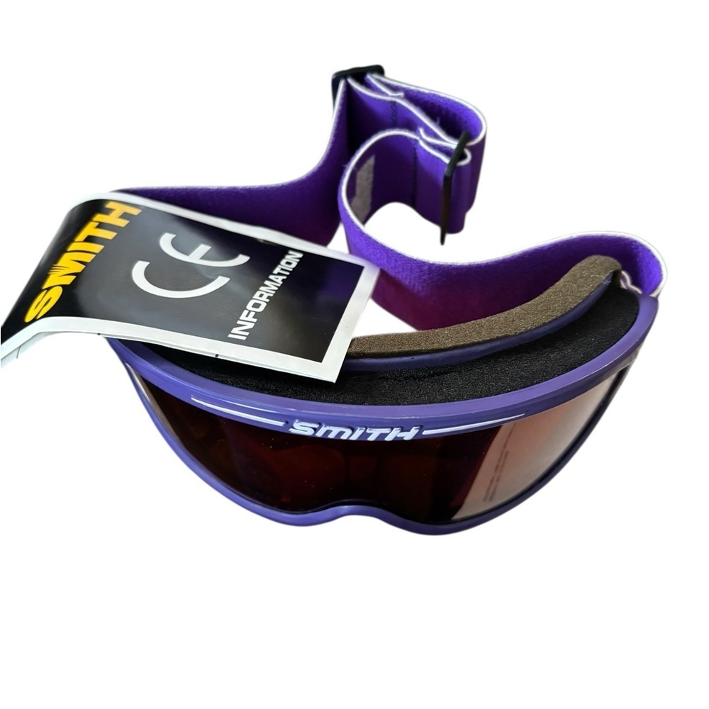 VTG Smith Airflow Series Sport Optic 90s Y2K Rare Ski/Snow Goggle Women Purple - Picture 5 of 6